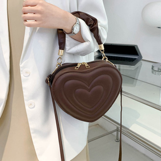 Women's Cute Heart-shaped Shoulder Crossbody Bag, Women bag sets