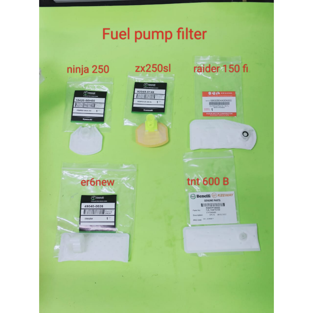 FUEL PUMP FILTER STD STANDARD ORI NINJA 250 Z250SL Z250 SL CBR 250