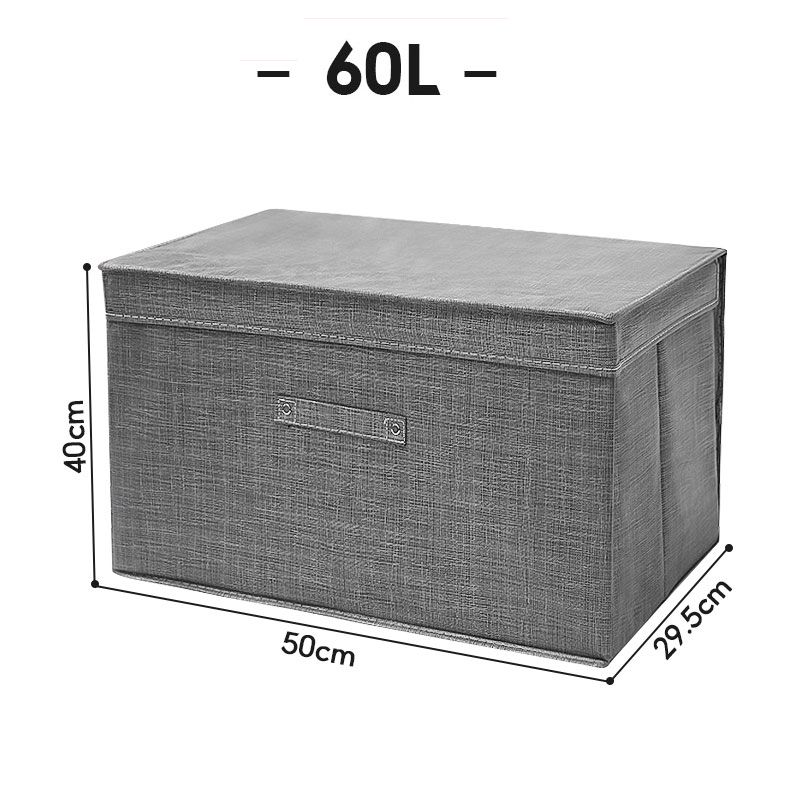 PACKONE 60/120L Foldable Storage Box Baju Kotak Wardrobe Organizer