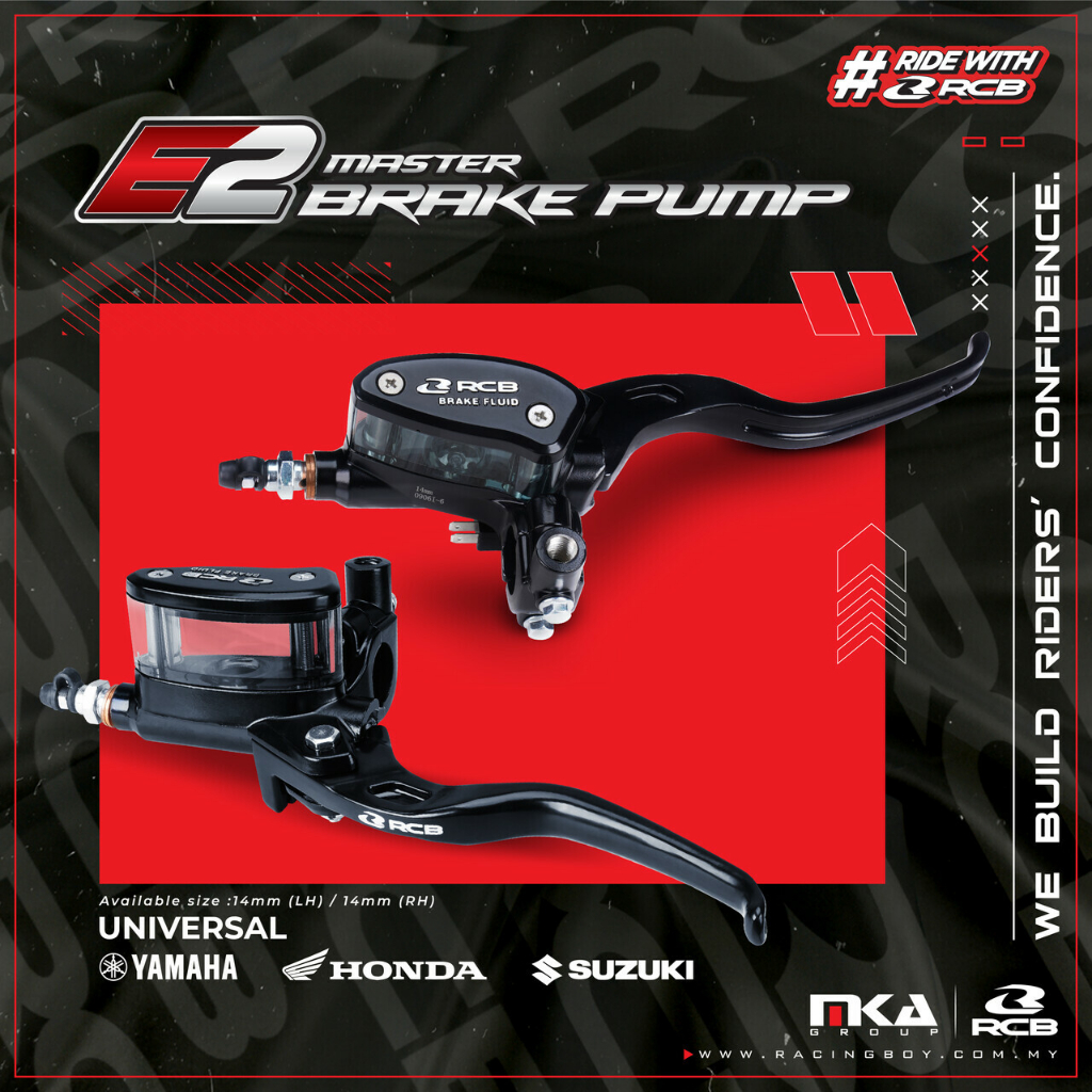 Racing Boy RCB Master Pump Brake Pump 14mm E2 LH / RH | Shopee Malaysia