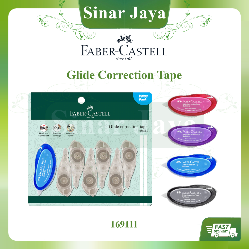 Tipp-Ex Mini Pocket Mouse Correction Tape 6 X 5 Mm White 6 Rolls