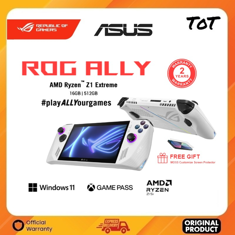 最終値下げ』ASUS ROG AllyZ1 Extreme（ケース付き） Windowsデスクトップ