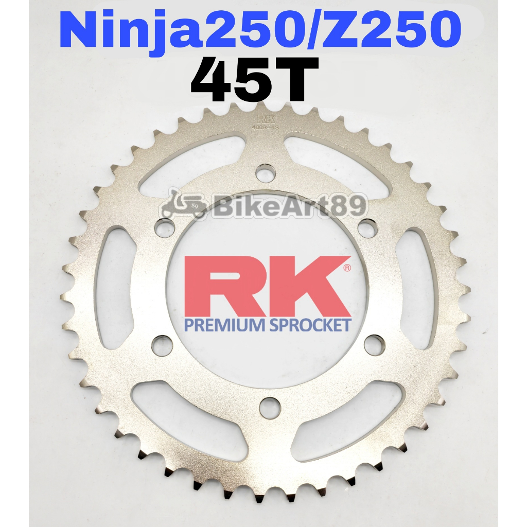 RK Japan 520 Rear Sprocket R25 MT25 SL Ninja250 Z250 Z250SL 40T