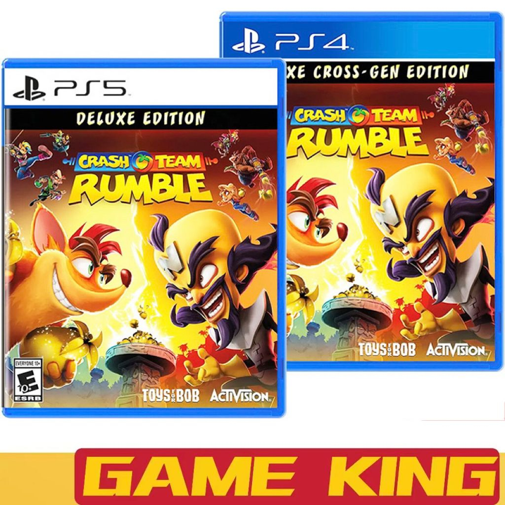 PS4/PS5 Crash Team Rumble Deluxe Edition (R1)(English)(NEW) | Shopee ...