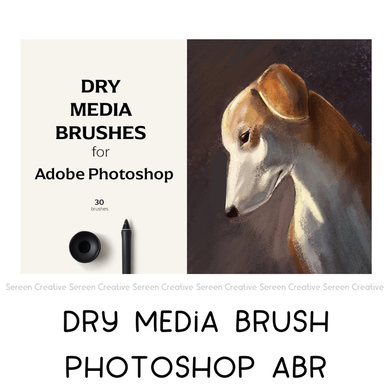 PS52 Dry Media Brushes for Photoshop PS by Jenteva Art | Shopee Malaysia