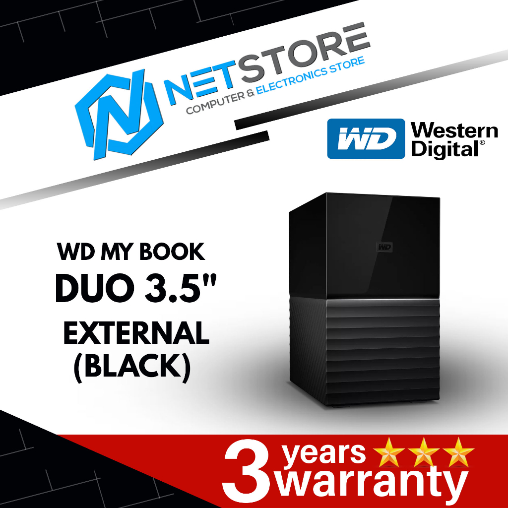 WESTERN DIGITAL WD MY BOOK DUO 3.5