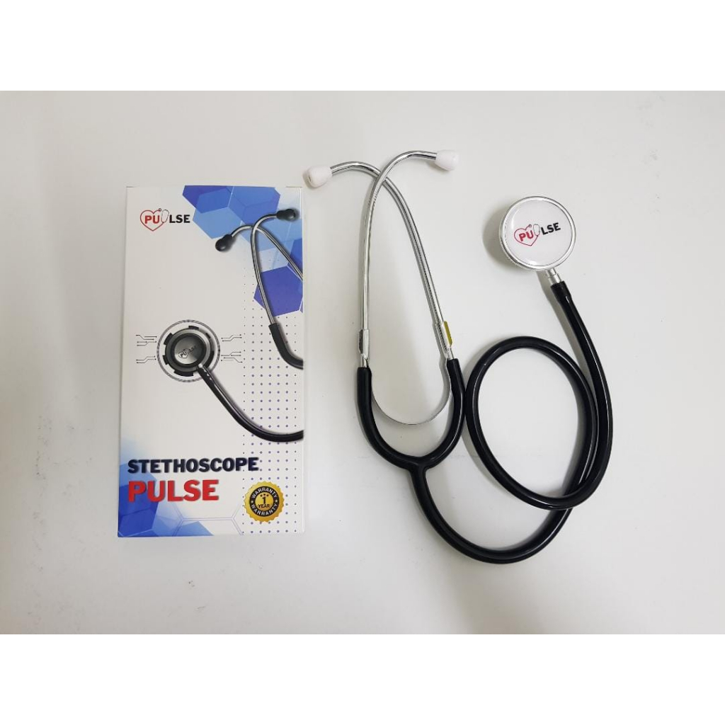PS105-A Pulse Basic Adult Dual Stethoscope (BLACK) | Shopee Malaysia
