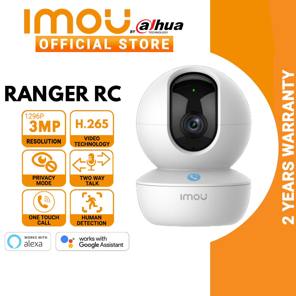 Imou Dahua Ranger RC Wireless IP Camera AI Human Detection Two Way Talk ...