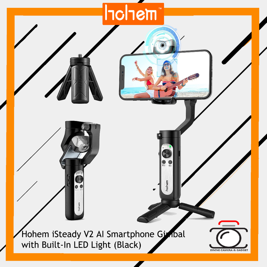 Gimbal Hohem ISteady V2 Noir Pour Smartphone - Stabilisateur - Occasion