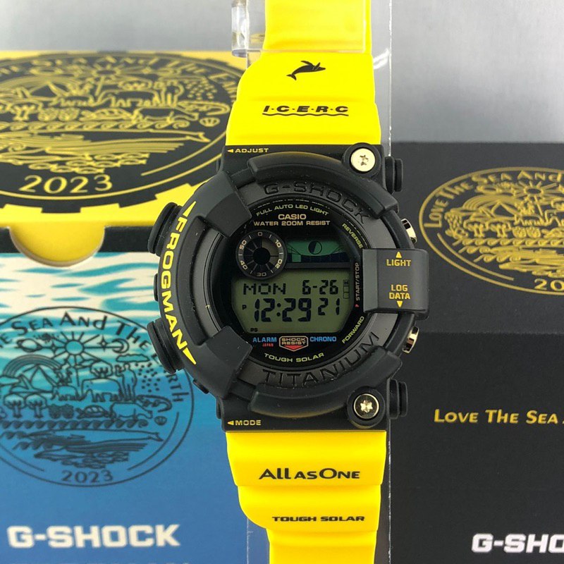 Casio G-Shock 40th Anniversary X ICERC Love The Sea and The Earth