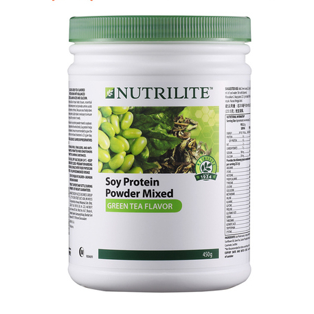 Nutrilite Soy Protein Drink Mix - Green Tea Flavor 450g | Shopee Malaysia