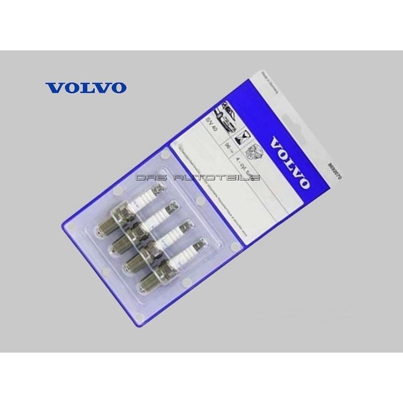 Genuine Volvo S40 V40 1998 2004 Spark Plug Kit Set, 8692070, Original