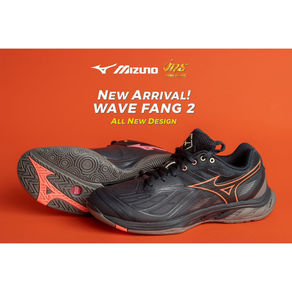 MIZUNO BADMINTON SHOES WAVE FANG 2 WIDE Shopee Malaysia