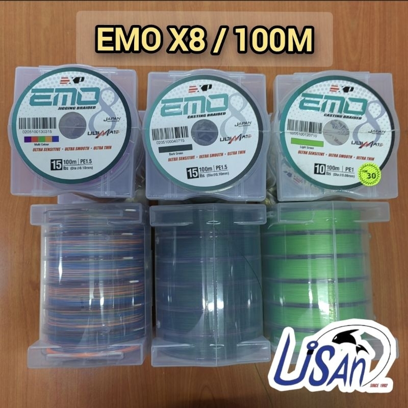 JOF X8 100M 150M 300M 500M Braided Fishing Line 8 Strands