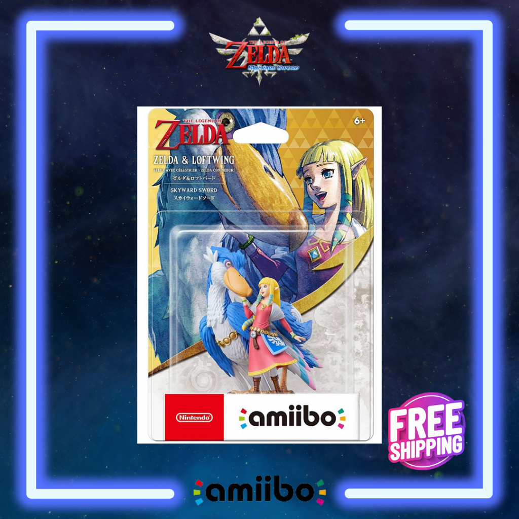 (Ready Stock) Amiibo The Legend of Zelda Skyward Sword Series Zelda