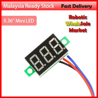0.36 inch 0.36 DC 0-30V Super Mini LED