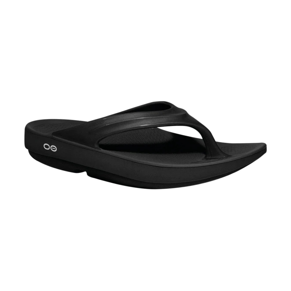 Oofos Oolala Recovery Sandal Women s Black Shopee Malaysia