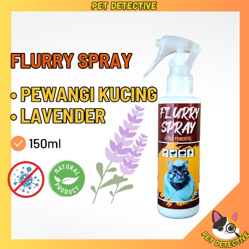 PEWANGI KUCING HARUMAN LAVENDER CAT FRAGRANCE CAT PERFUME HANYA SPRAY