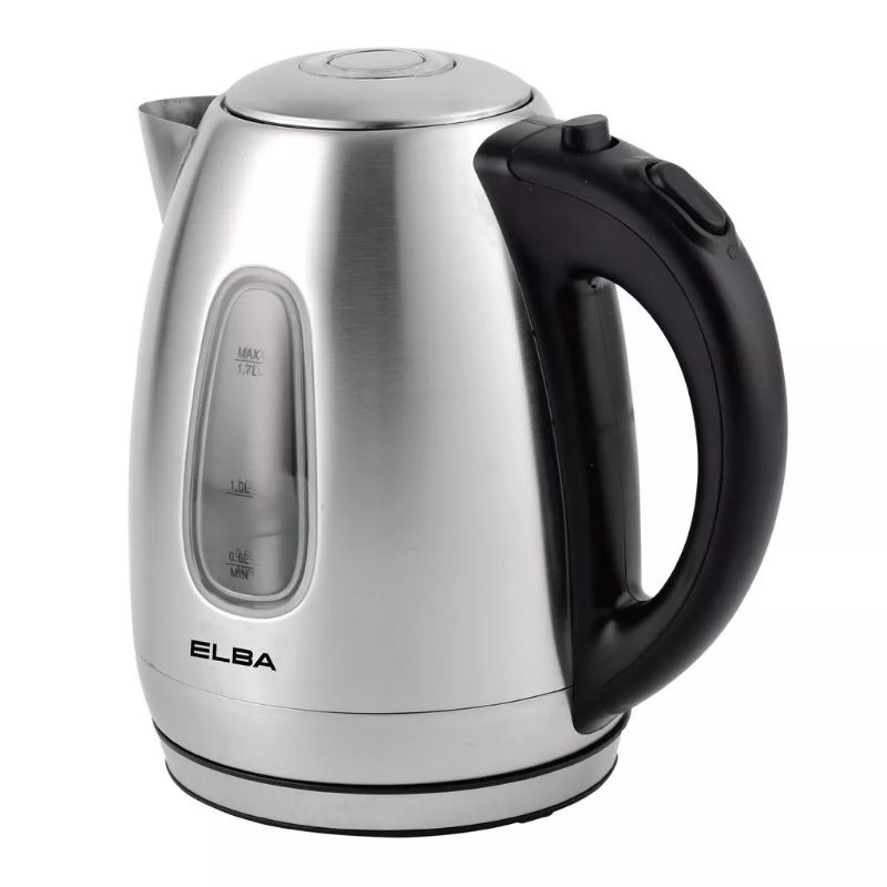 Elba Electric Jug Kettle 1.7L EJK 1761 SS Stainless Steel Heating Element Concealed Cerek Masak Air Panas Elektrik Shopee Malaysia