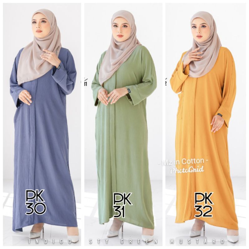 PREMIUM KAFTAN CEMPAKA BY ANGGUN COTTON COLLECTION MURAH Shopee Malaysia