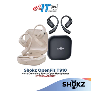 Shokz OpenFit T910 Wireless Bluetooth Not In-Ear Headset Noise Canceling Sports Open Headphones