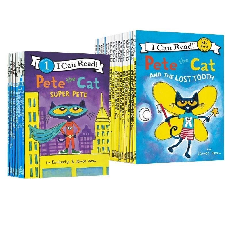 Shopee　Pete　(27　Set　Box　Book　the　Story　Cat　books)　Read　Can　I　Latest　Malaysia