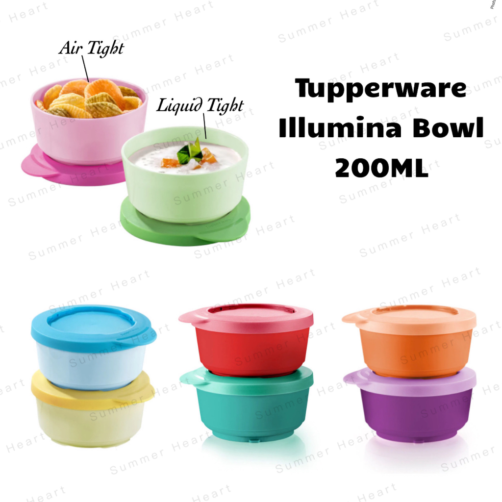 Tupperware Illumina Bowl 200ml 1PC Shopee Malaysia
