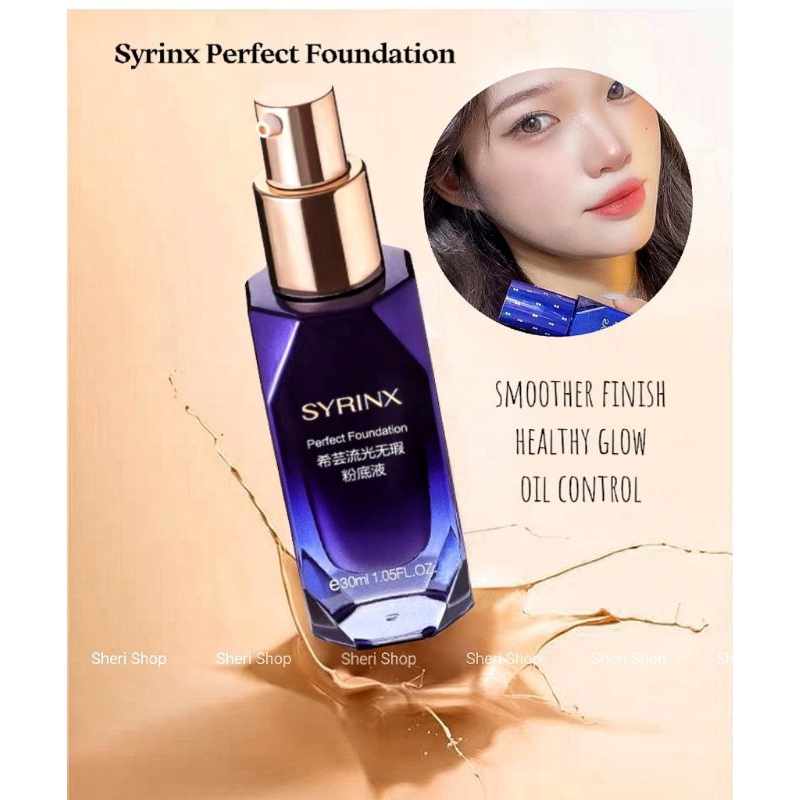 Syrinx Perfect Foundation 30ml Flawless Complexion, Full Coverage, Long ...