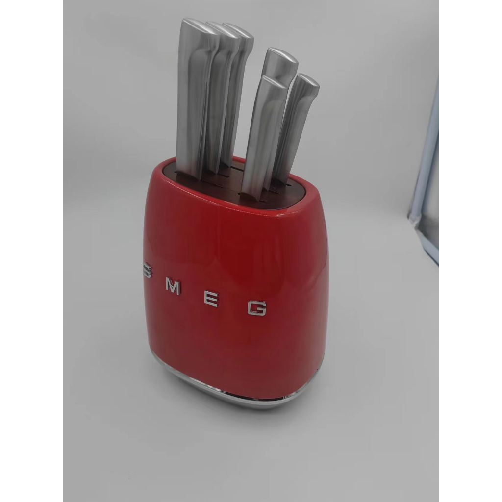 🔥German SMEG knife set kitchen household antique stainless steel