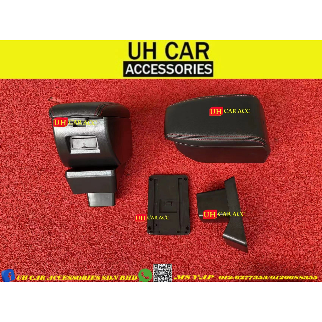PERODUA AXIA 2023 2024 HIGH QUALITY ARM REST CONSOLE BOX USB PORT