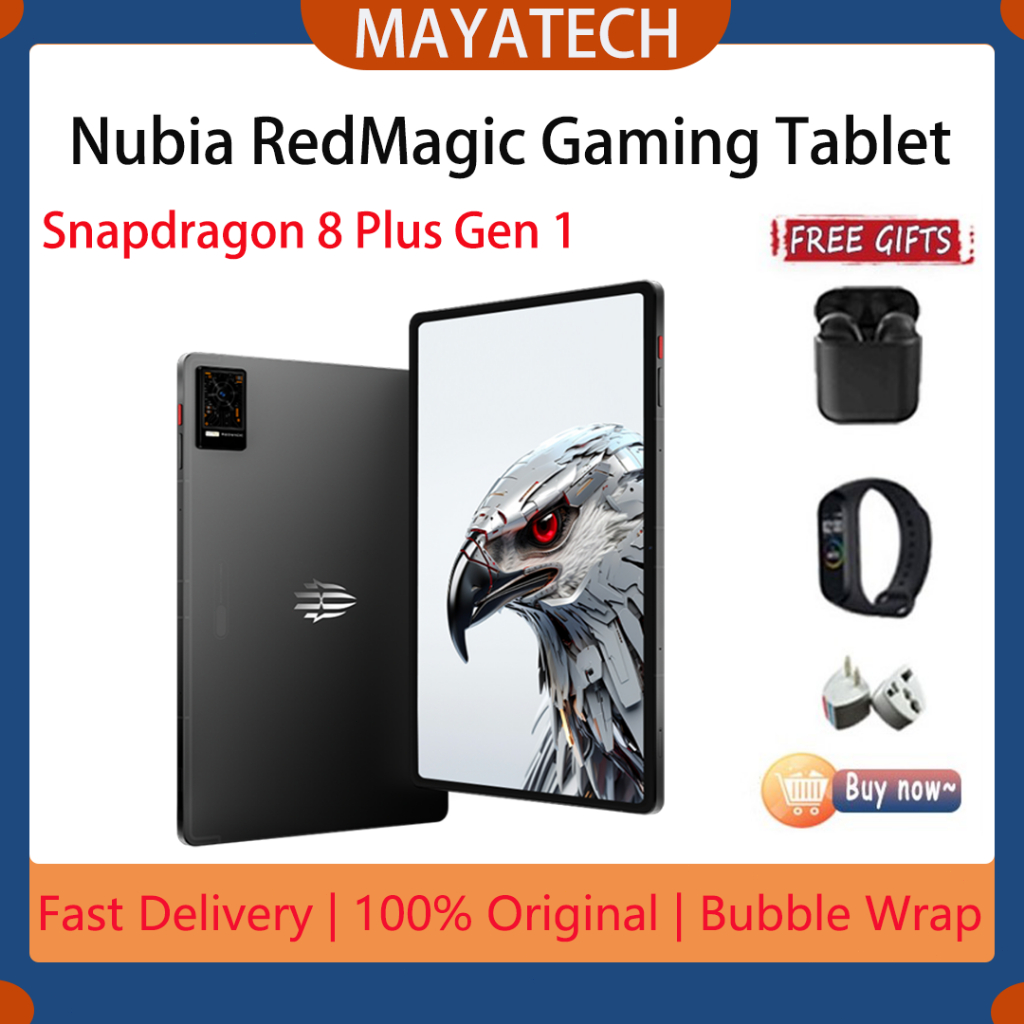 Nubia Red Magic Pad Tablet 144Hz Snapdragon 8 + Gen 1 12GB - 256GB –