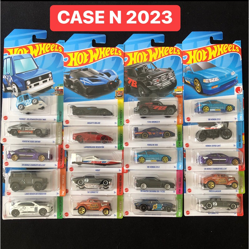 Hot Wheels Case N