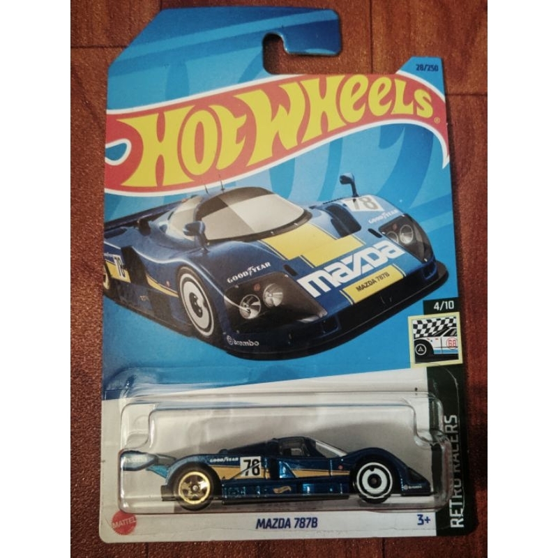 Hot Wheels Mazda 787b Mainline Jdm Blue Color 