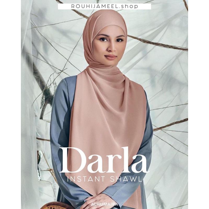 darla instant shawl