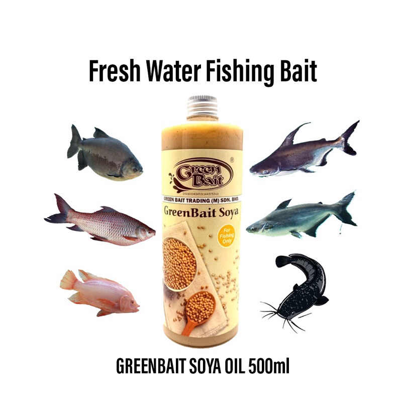Greenbait Soya Oil 500ml ( Fishing Bait Oil )