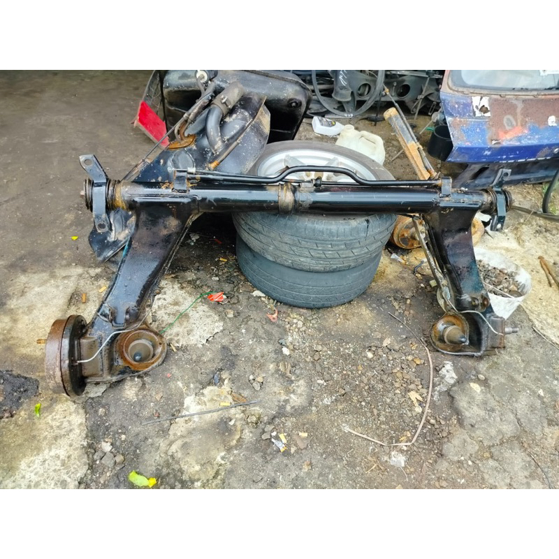 Rear Beam Axle Proton Saga Iswara Lmst Lmss Tanpa Drum Brake Shopee Malaysia