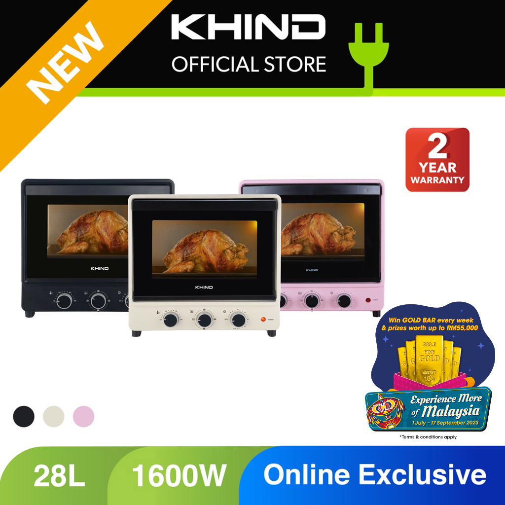 Khind Electric Oven (28L) OT2800 Shopee Malaysia