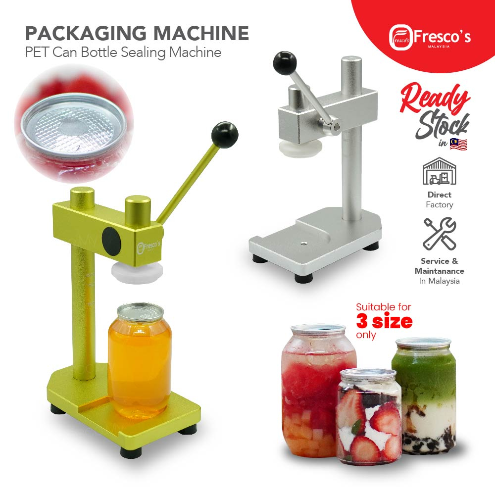 PET Can Bottle Sealing Manual Machine Bottle Sealing Machine Cake