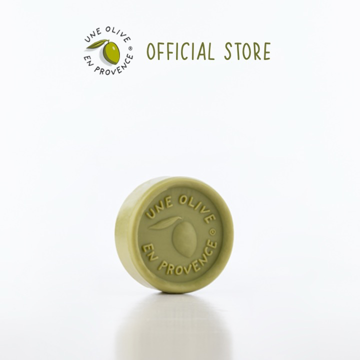 Une Olive Green Soap with Extra Virgin Olive Oil & Olive Squalane