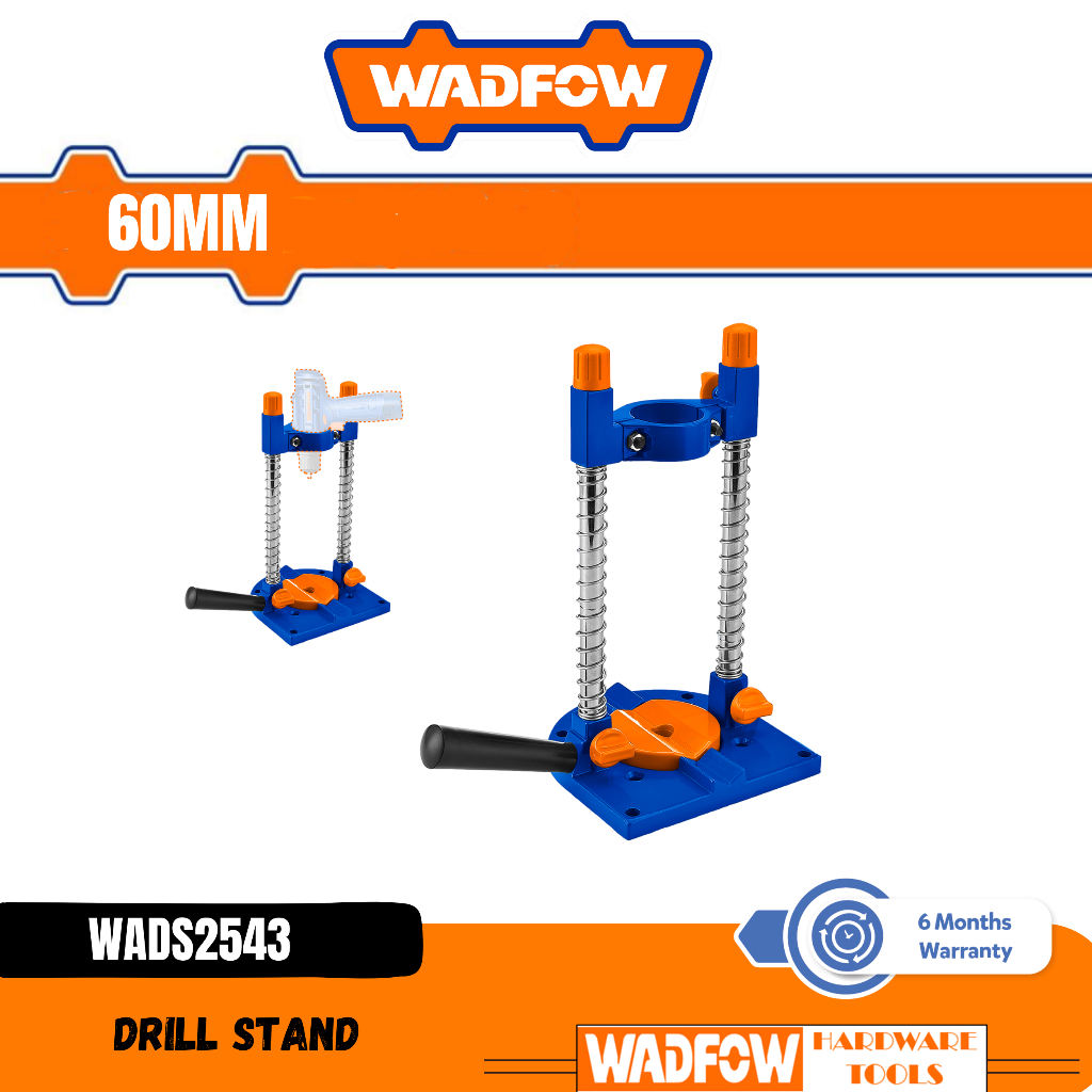 Wadfow Vertical Drill stand Aluminum Alloy Base and Body Holder