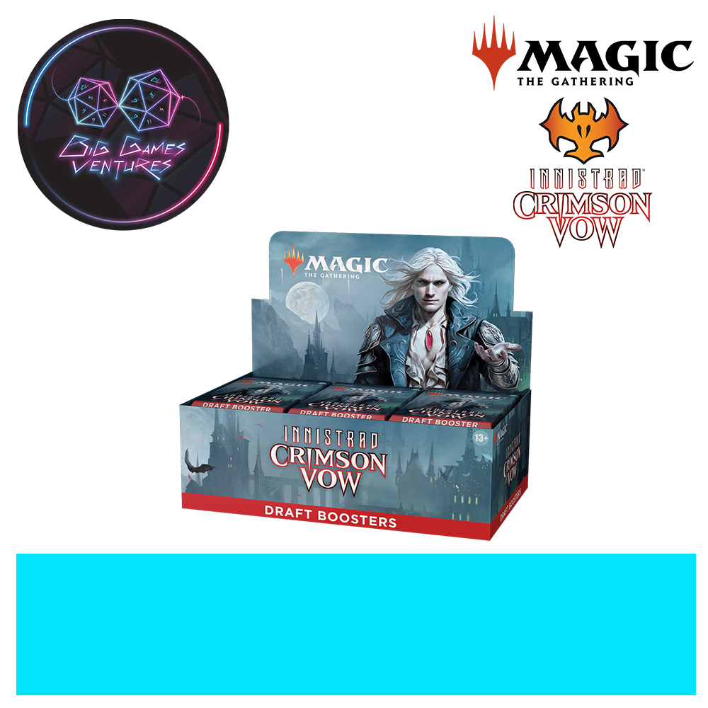 Magic The Gathering Innistrad: Crimson Vow Draft Booster Box | 36 Packs +  Dracula Box Topper (541 Magic Cards) | Shopee Malaysia