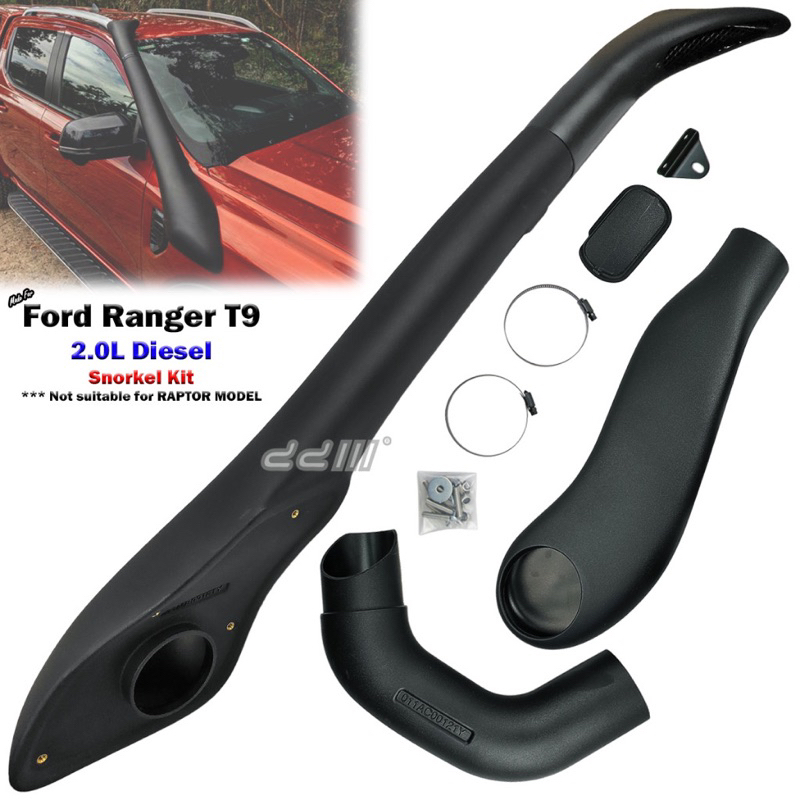 Ford Ranger T9 XL XLT Wildtrak 20222023 Snorkel Kit ranger t9 snorkel