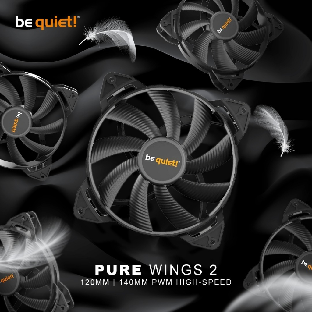 Be Quiet! Ventilateur 140mm Pure Wings 3 PWM
