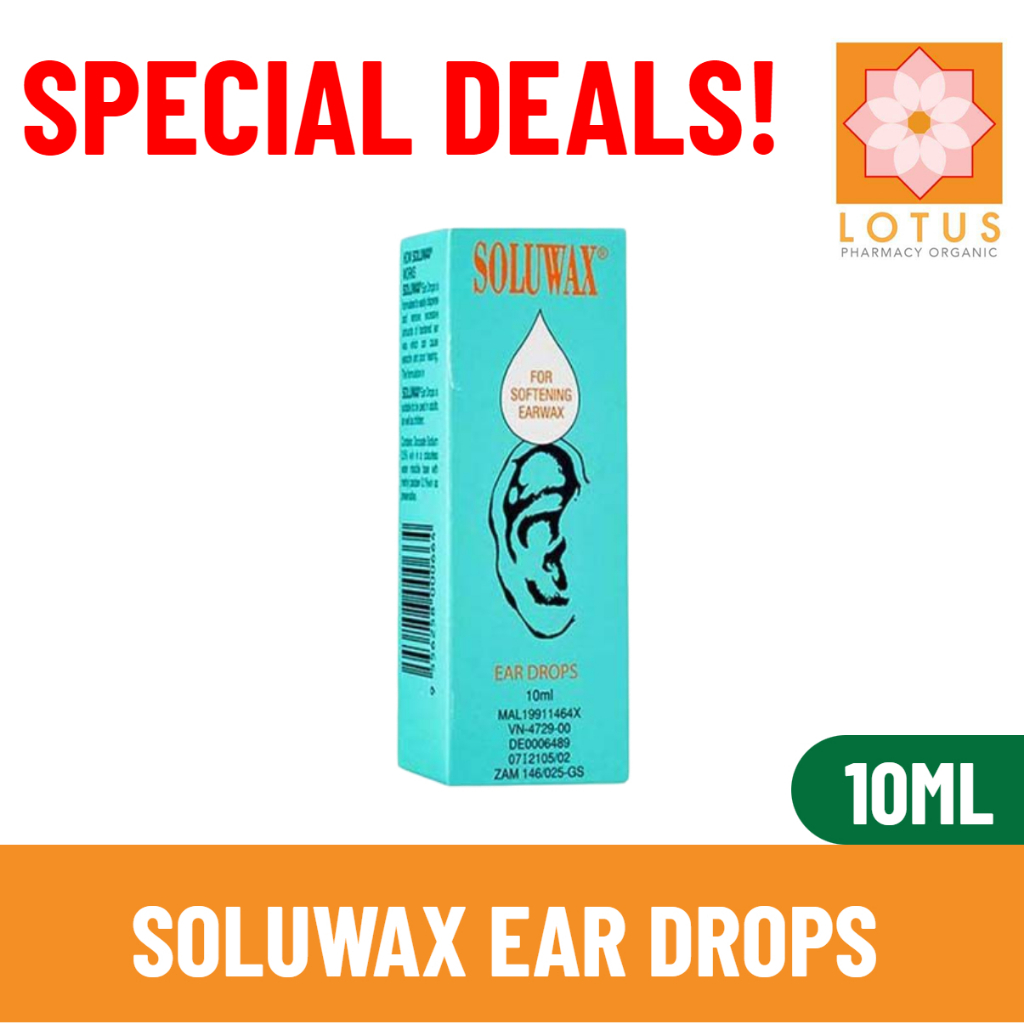 Soluwax Ear Drops 10ml Shopee Malaysia