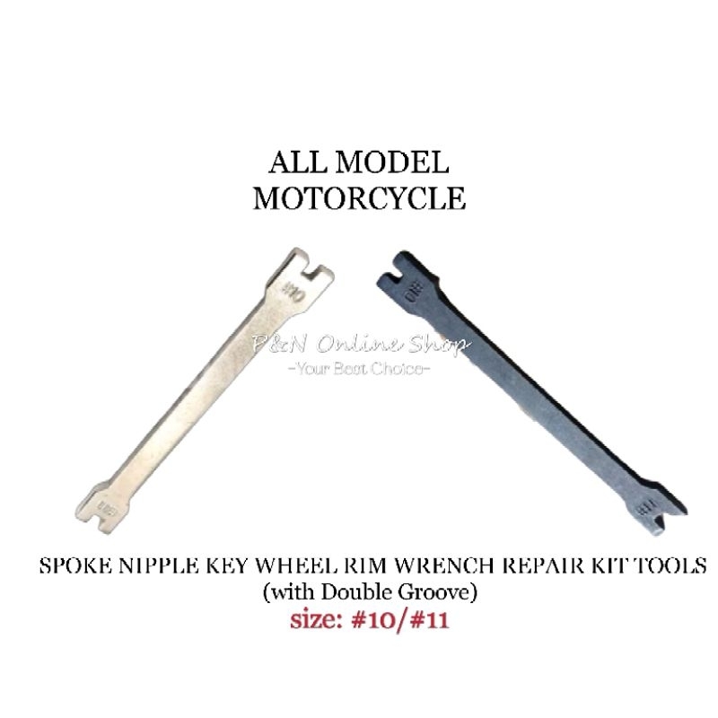 ALL MODEL MOTORCYCLE SPOKE NIPPLE KEY WHEEL WRENCH REPAIR TOOLS with