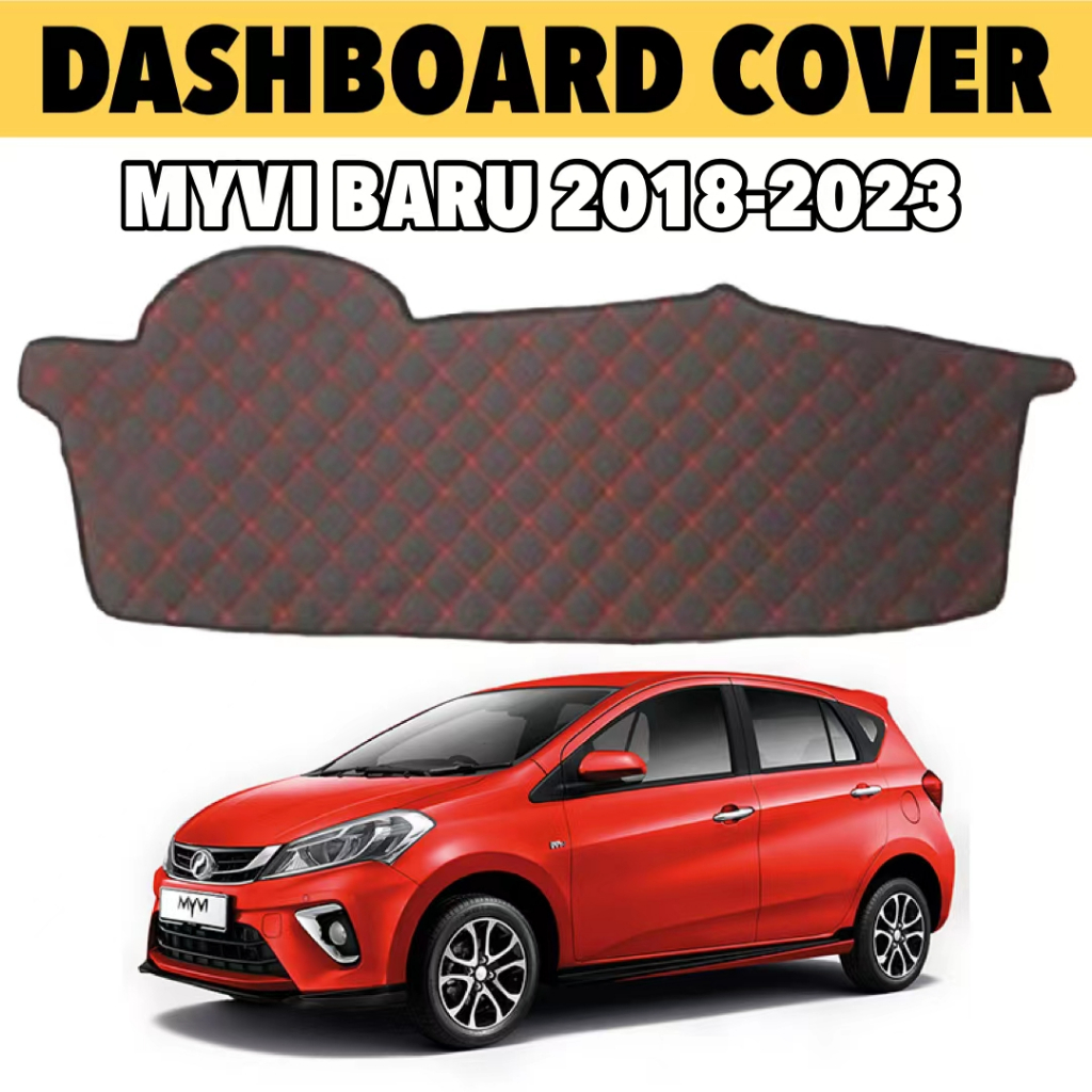 Perodua Myvi Years 20182023 Dashboard Cover Anti Slip Mat DAD Leather