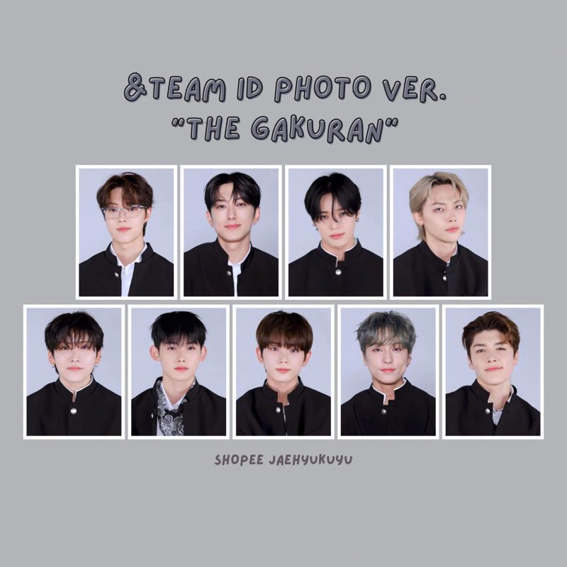[NEW] &TEAM ANDTEAM ID Photo Passport Set | AOARASHI 2024 Seasons