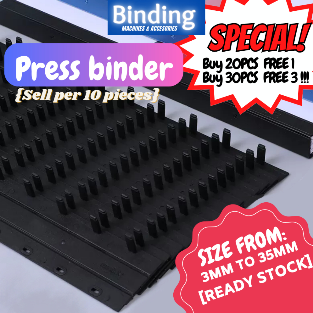 Lock Press Binder / Binding Strip / Lock Binder /Press Binding Comb A4