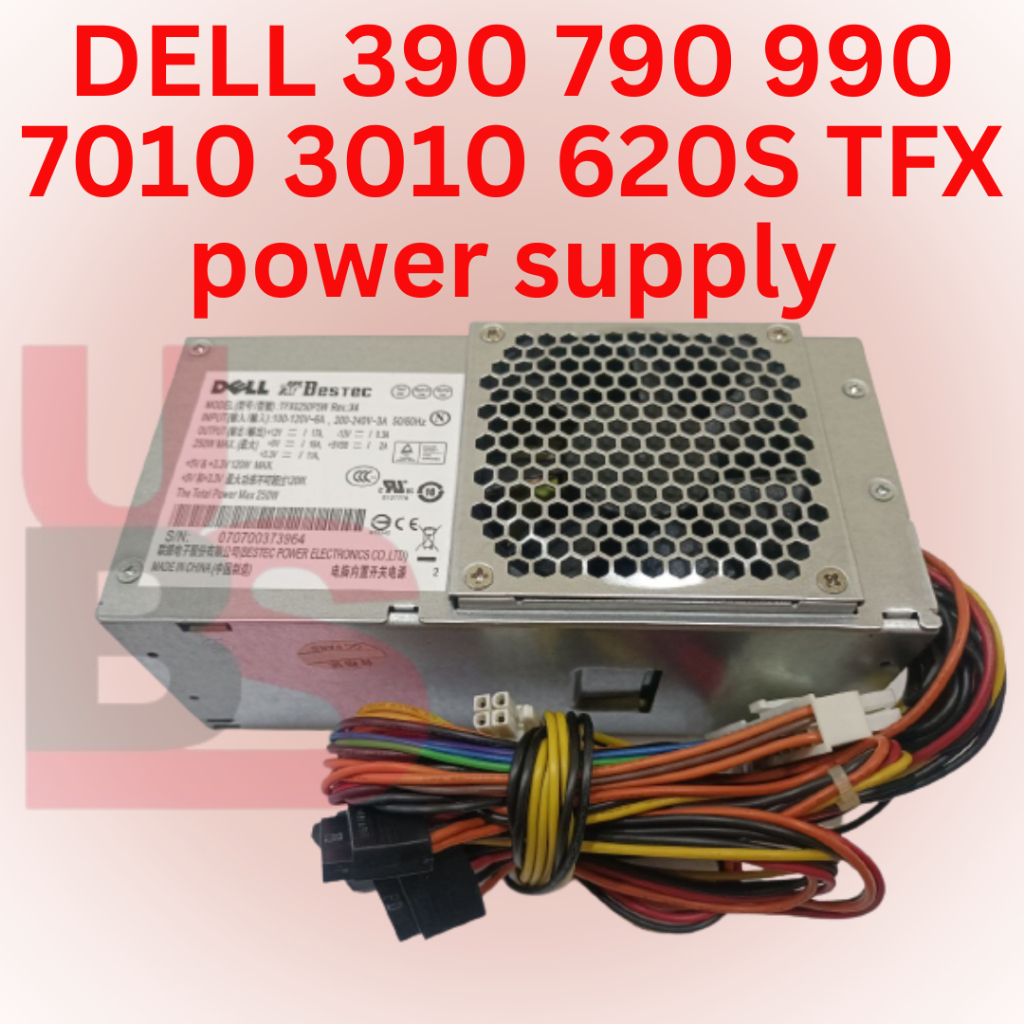 For DELL Optiplex 390 790 990 3010 7010 9010 620s SFF 250w Power Supply