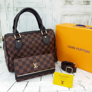 FREE Delivery & GIFT🎁]_LV_Women Handbag Set_LV_Wallet & Bag